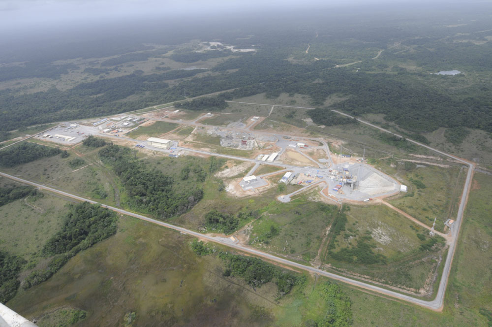 Etat d'avancement du chantier Soyouz à Kourou