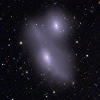 NGC 4435 et NGC 4438